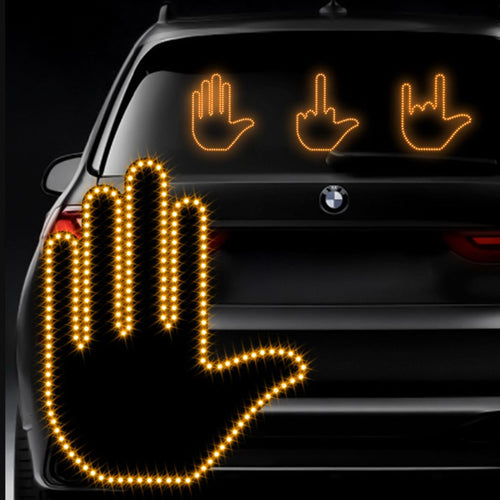LED Auto Handzeichen